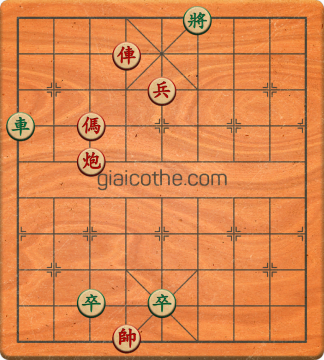 Bàn cờ tướng bài tập Cờ Tướng Khó Nhất màn 1 ván 174 - Độ khó Trung Bình