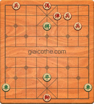 Bàn cờ tướng bài tập Cờ Tướng Khó Nhất màn 1 ván 179 - Độ khó Trung Bình