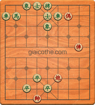 Bàn cờ tướng bài tập Cờ Tướng Khó Nhất màn 1 ván 199 - Độ khó Trung Bình