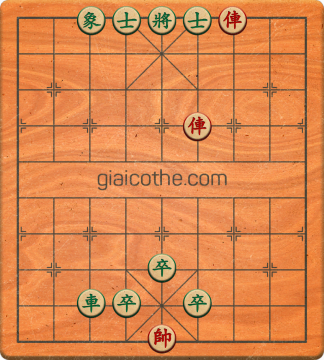 Bàn cờ tướng bài tập Cờ Tướng Khó Nhất màn 1 ván 226 - Độ khó Trung Bình