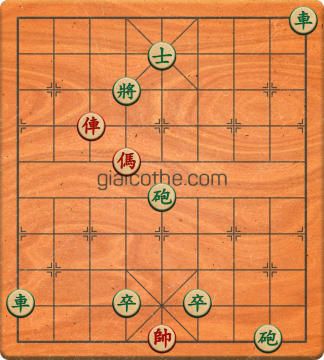 Bàn cờ tướng bài tập Cờ Tướng Khó Nhất màn 1 ván 239 - Độ khó Trung Bình