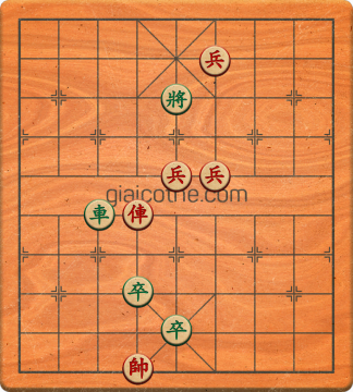 Bàn cờ tướng bài tập Cờ Tướng Khó Nhất màn 1 ván 242 - Độ khó Trung Bình