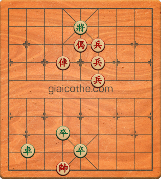 Bàn cờ tướng bài tập Cờ Tướng Khó Nhất màn 1 ván 254 - Độ khó Trung Bình