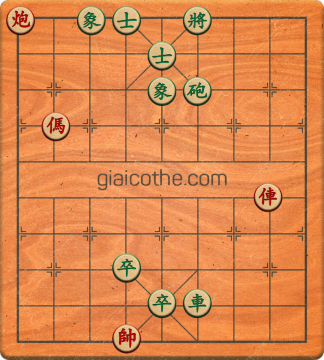 Bàn cờ tướng bài tập Cờ Tướng Khó Nhất màn 1 ván 269 - Độ khó Trung Bình