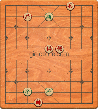 Bàn cờ tướng bài tập Cờ Tướng Khó Nhất màn 1 ván 273 - Độ khó Trung Bình