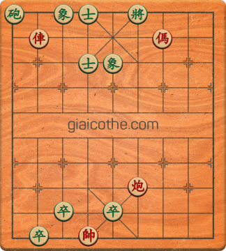 Bàn cờ tướng bài tập Cờ Tướng Khó Nhất màn 1 ván 291 - Độ khó Trung Bình