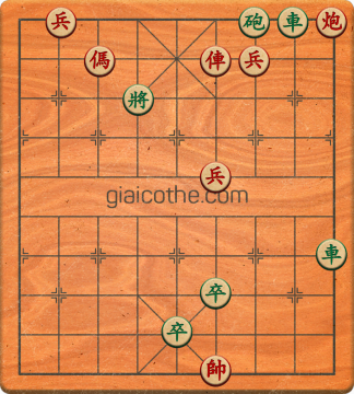 Bàn cờ tướng bài tập Cờ Tướng Khó Nhất màn 1 ván 297 - Độ khó Trung Bình