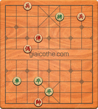 Bàn cờ tướng bài tập Cờ Tướng Khó Nhất màn 1 ván 322 - Độ khó Trung Bình