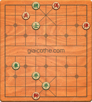 Bàn cờ tướng bài tập Cờ Tướng Khó Nhất màn 1 ván 341 - Độ khó Trung Bình