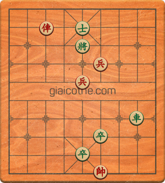 Bàn cờ tướng bài tập Cờ Tướng Khó Nhất màn 1 ván 356 - Độ khó Trung Bình