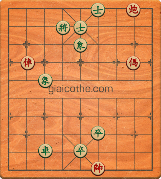 Bàn cờ tướng bài tập Cờ Tướng Khó Nhất màn 1 ván 360 - Độ khó Trung Bình