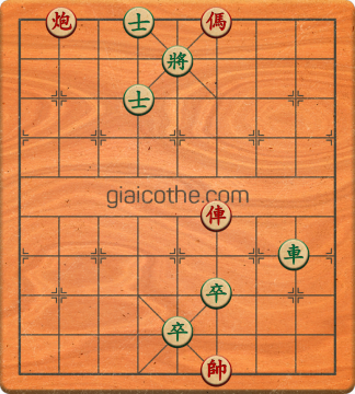 Bàn cờ tướng bài tập Cờ Tướng Khó Nhất màn 1 ván 405 - Độ khó Trung Bình