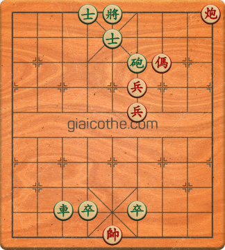 Bàn cờ tướng bài tập Cờ Tướng Khó Nhất màn 1 ván 407 - Độ khó Trung Bình