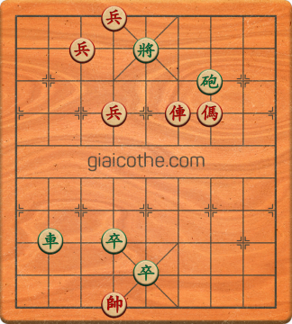 Bàn cờ tướng bài tập Cờ Tướng Khó Nhất màn 1 ván 422 - Độ khó Trung Bình