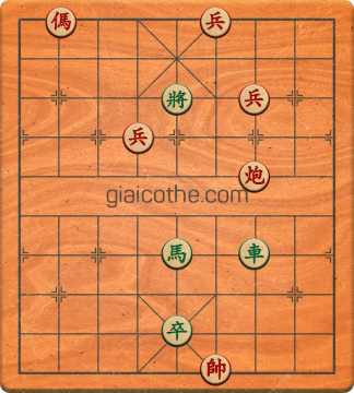 Bàn cờ tướng bài tập Cờ Tướng Khó Nhất màn 1 ván 427 - Độ khó Trung Bình