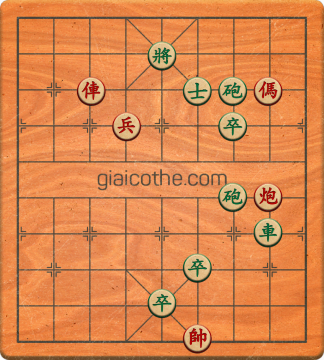 Bàn cờ tướng bài tập Cờ Tướng Khó Nhất màn 1 ván 431 - Độ khó Trung Bình