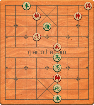 Bàn cờ tướng bài tập Cờ Tướng Khó Nhất màn 1 ván 442 - Độ khó Trung Bình