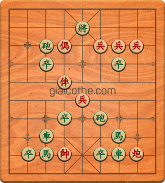 Bàn cờ tướng bài tập Cờ Tướng Khó Nhất màn 1 ván 453 - Độ khó Trung Bình