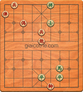 Bàn cờ tướng bài tập Cờ Tướng Khó Nhất màn 1 ván 462 - Độ khó Trung Bình