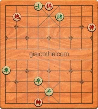 Bàn cờ tướng bài tập Cờ Tướng Khó Nhất màn 1 ván 464 - Độ khó Trung Bình