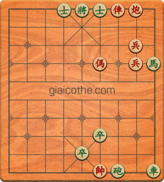 Bàn cờ tướng bài tập Cờ Tướng Khó Nhất màn 1 ván 465 - Độ khó Trung Bình