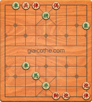 Bàn cờ tướng bài tập Cờ Tướng Khó Nhất màn 1 ván 467 - Độ khó Trung Bình