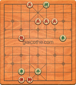 Bàn cờ tướng bài tập Cờ Tướng Khó Nhất màn 1 ván 473 - Độ khó Trung Bình