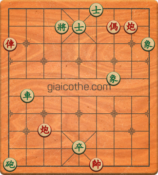 Bàn cờ tướng bài tập Cờ Tướng Khó Nhất màn 1 ván 494 - Độ khó Trung Bình