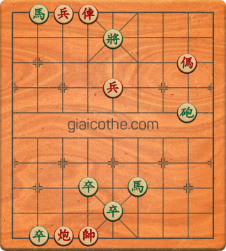 Bàn cờ tướng bài tập Cờ Tướng Khó Nhất màn 1 ván 499 - Độ khó Trung Bình