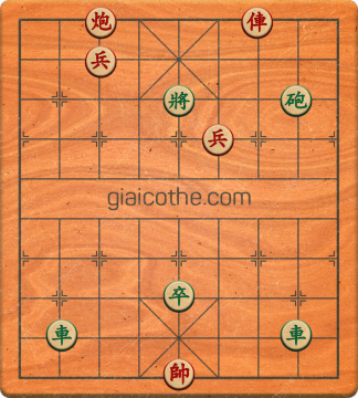 Bàn cờ tướng bài tập Cờ Tướng Khó Nhất màn 1 ván 508 - Độ khó Trung Bình