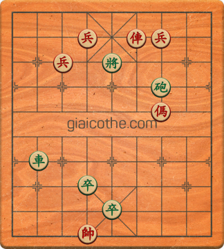 Bàn cờ tướng bài tập Cờ Tướng Khó Nhất màn 1 ván 543 - Độ khó Trung Bình