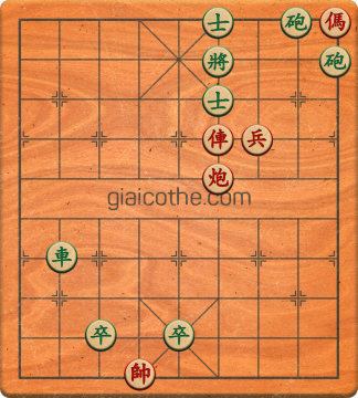 Bàn cờ tướng bài tập Cờ Tướng Khó Nhất màn 1 ván 548 - Độ khó Trung Bình