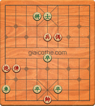 Bàn cờ tướng bài tập Cờ Tướng Khó Nhất màn 1 ván 552 - Độ khó Trung Bình