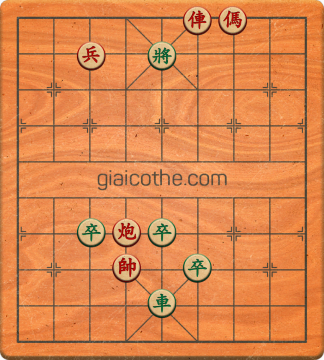 Bàn cờ tướng bài tập Cờ Tướng Khó Nhất màn 1 ván 558 - Độ khó Trung Bình