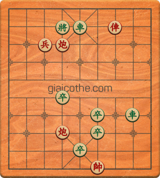 Bàn cờ tướng bài tập Cờ Tướng Khó Nhất màn 1 ván 565 - Độ khó Trung Bình