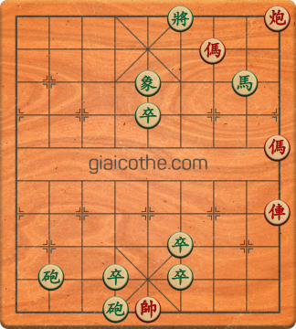 Bàn cờ tướng bài tập Cờ Tướng Khó Nhất màn 1 ván 569 - Độ khó Trung Bình