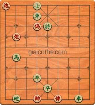 Bàn cờ tướng bài tập Cờ Tướng Khó Nhất màn 1 ván 573 - Độ khó Trung Bình