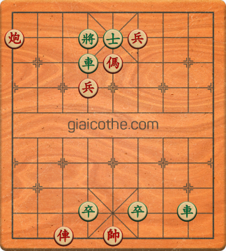 Bàn cờ tướng bài tập Cờ Tướng Khó Nhất màn 1 ván 574 - Độ khó Trung Bình