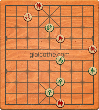 Bàn cờ tướng bài tập Cờ Tướng Khó Nhất màn 1 ván 577 - Độ khó Trung Bình