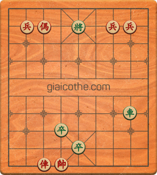 Bàn cờ tướng bài tập Cờ Tướng Khó Nhất màn 1 ván 578 - Độ khó Trung Bình