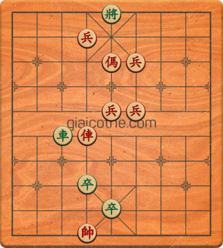 Bàn cờ tướng bài tập Cờ Tướng Khó Nhất màn 1 ván 582 - Độ khó Trung Bình