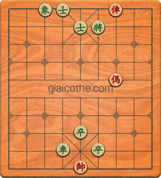 Bàn cờ tướng bài tập Cờ Tướng Khó Nhất màn 1 ván 613 - Độ khó Trung Bình