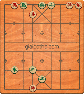 Bàn cờ tướng bài tập Cờ Tướng Khó Nhất màn 1 ván 646 - Độ khó Trung Bình