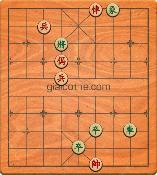 Bàn cờ tướng bài tập Cờ Tướng Khó Nhất màn 1 ván 659 - Độ khó Trung Bình