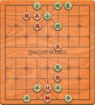 Bàn cờ tướng bài tập Cờ Tướng Khó Nhất màn 1 ván 670 - Độ khó Trung Bình