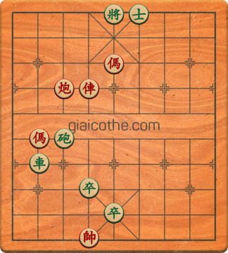 Bàn cờ tướng bài tập Cờ Tướng Khó Nhất màn 1 ván 686 - Độ khó Trung Bình