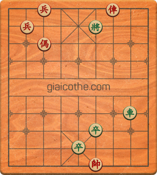 Bàn cờ tướng bài tập Cờ Tướng Khó Nhất màn 1 ván 753 - Độ khó Trung Bình