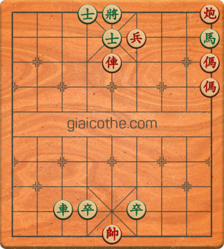 Bàn cờ tướng bài tập Cờ Tướng Khó Nhất màn 1 ván 770 - Độ khó Trung Bình