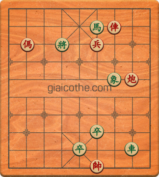 Bàn cờ tướng bài tập Cờ Tướng Khó Nhất màn 1 ván 798 - Độ khó Trung Bình