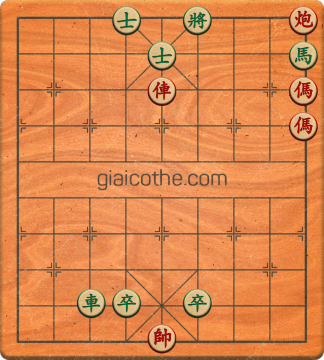 Bàn cờ tướng bài tập Cờ Tướng Khó Nhất màn 1 ván 815 - Độ khó Trung Bình